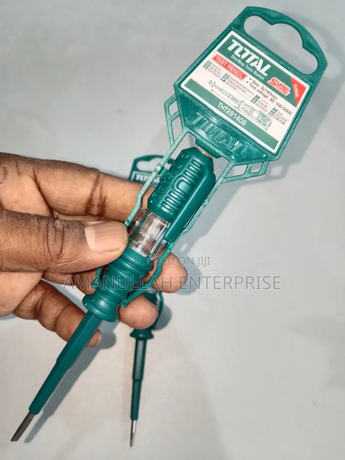 Total Test Pencil, Which Is a Voltage Tester Designed to Check Eletric