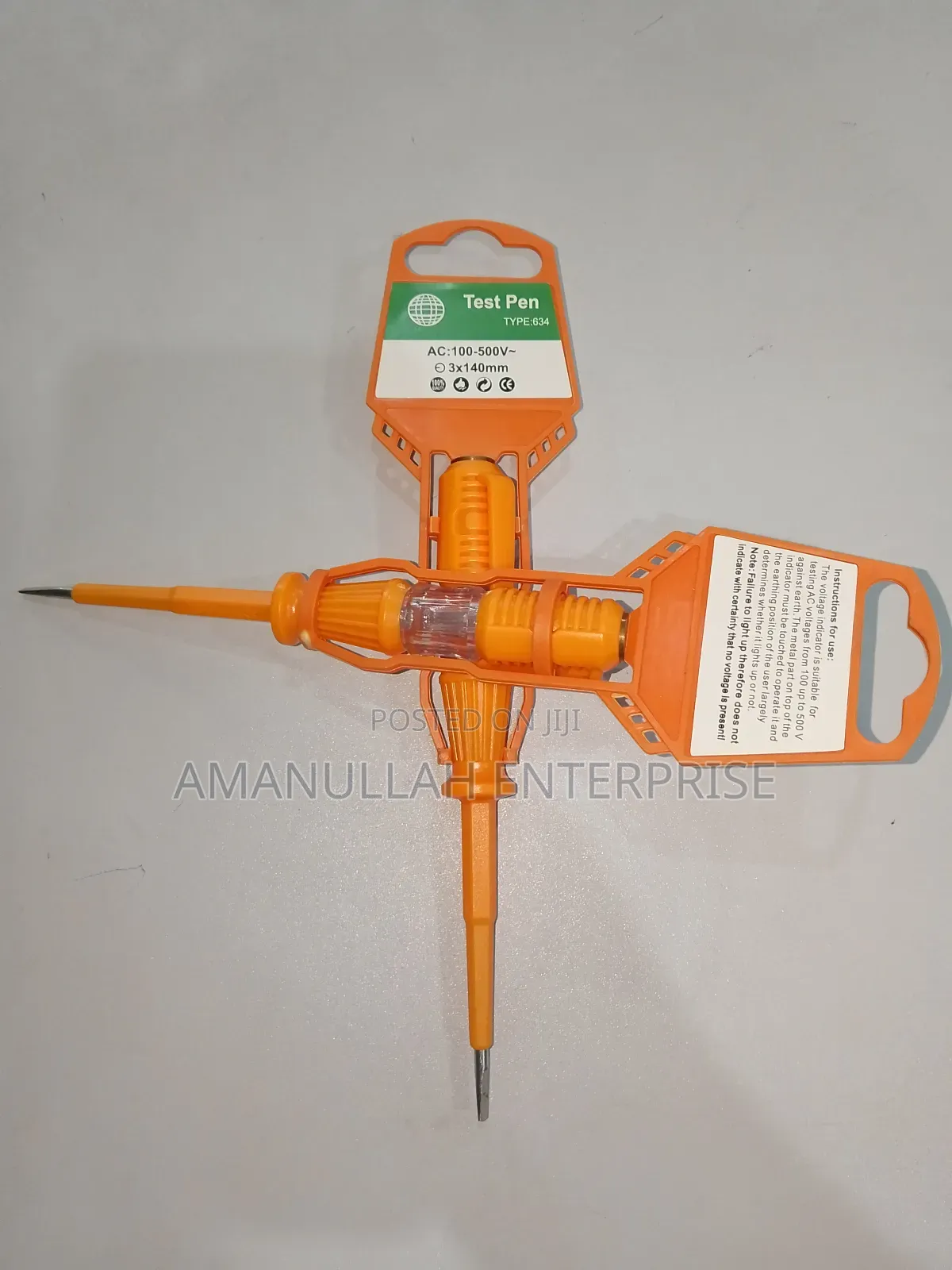 Colour Test Pencil, Which Is Voltage Tester Design to Check Electric