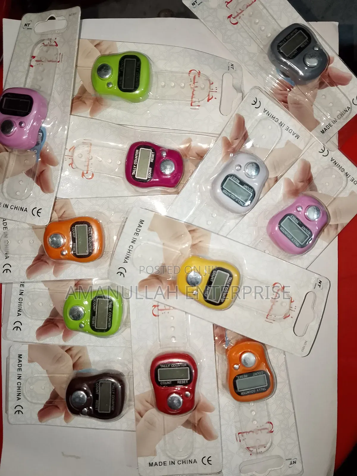 Digital Finger Hand Tally Counter, Also Known as Electronic Tasbeeh