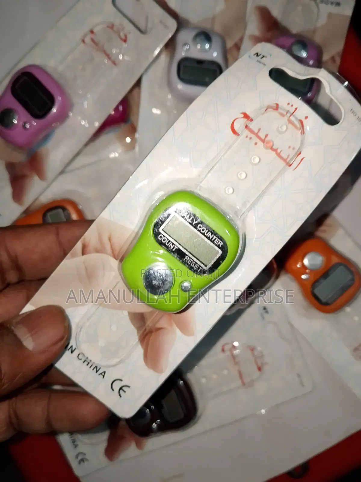 Digital Finger Hand Tally Counter, Also Known as Electronic Tasbeeh