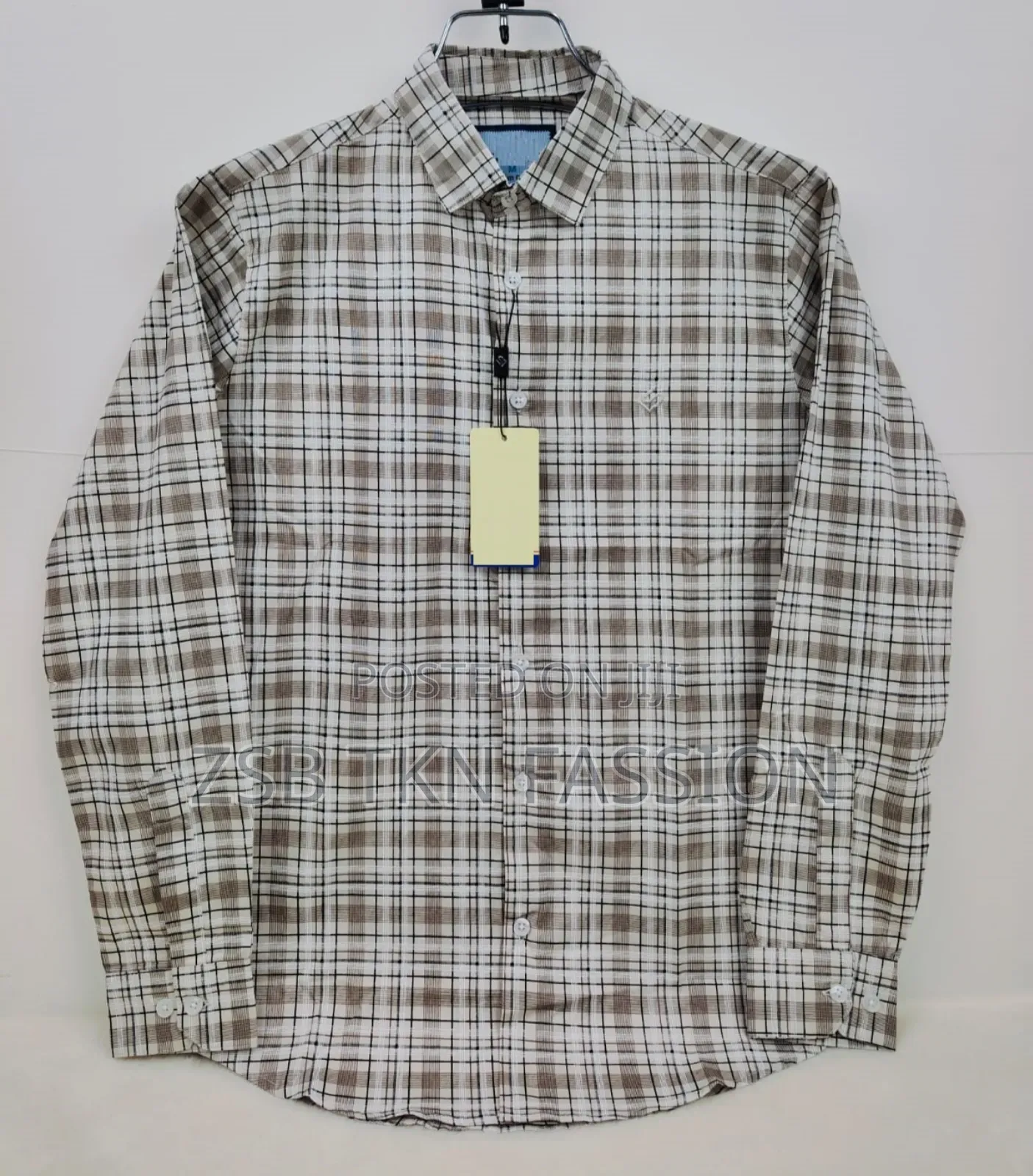 Pure Cotton Full Sleeve Check Shrit TGHG Dhuggg