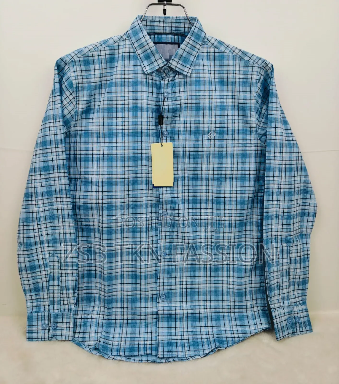 Pure Cotton Full Sleeve Check Shrit TGHG Dhuggg