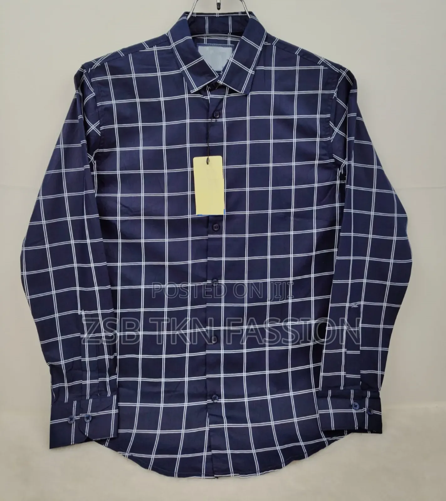 Pure Cotton Full Sleeve Check Shrit TGHG Dhuggg