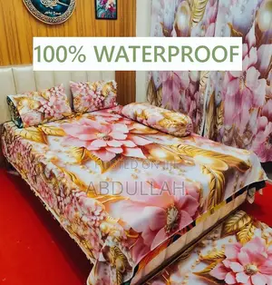 Photo - 3d১০০%ওয়াটারপ্রুছানা চাদরগরমেআরাম দায়ক