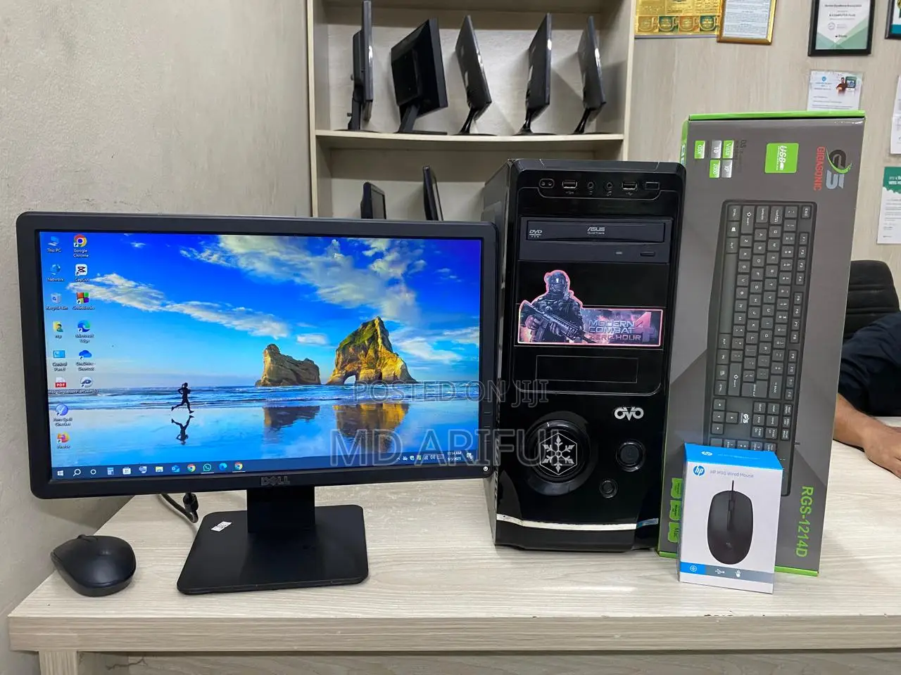 Desktop Computer 8GB Intel Core I3 SSD 128GB