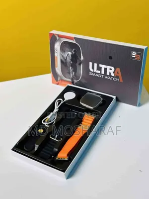 S9 Ultra Smartwatch With 3 Straps