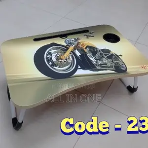 Multifunction Folding Laptop Table Printed