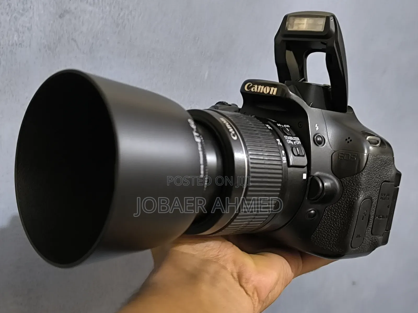 Canon 600d সাথে পাবেন Canon 18-55 লেন্স সেটাপ।