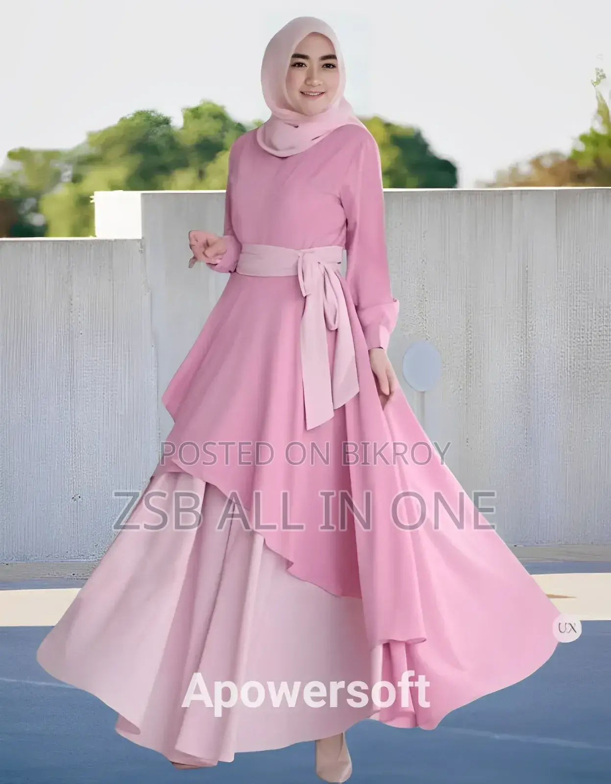 Indonesian Burqa (With Hijab)