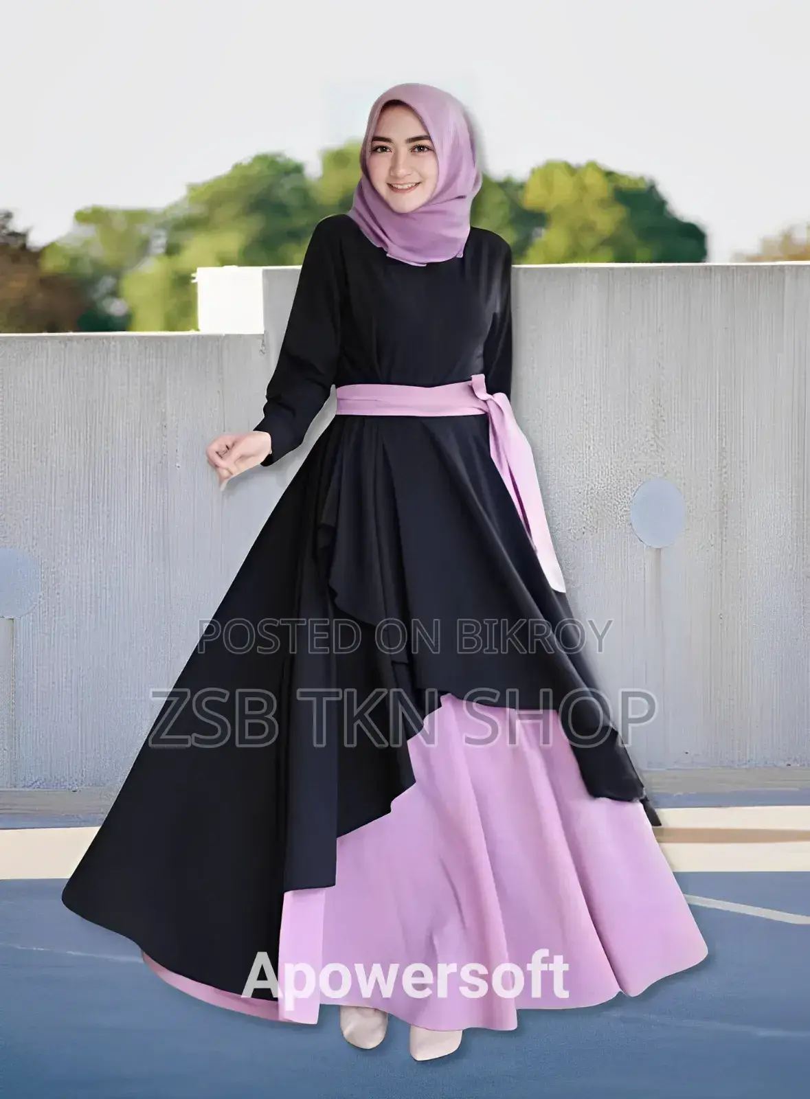 Indonesian Burqa (With Hijab)
