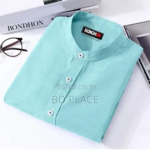 Men's Solid Colour Cotton Full Sleeve Shirt