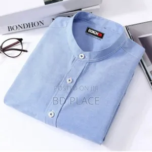 Men's Solid Colour Cotton Full Sleeve Shirt
