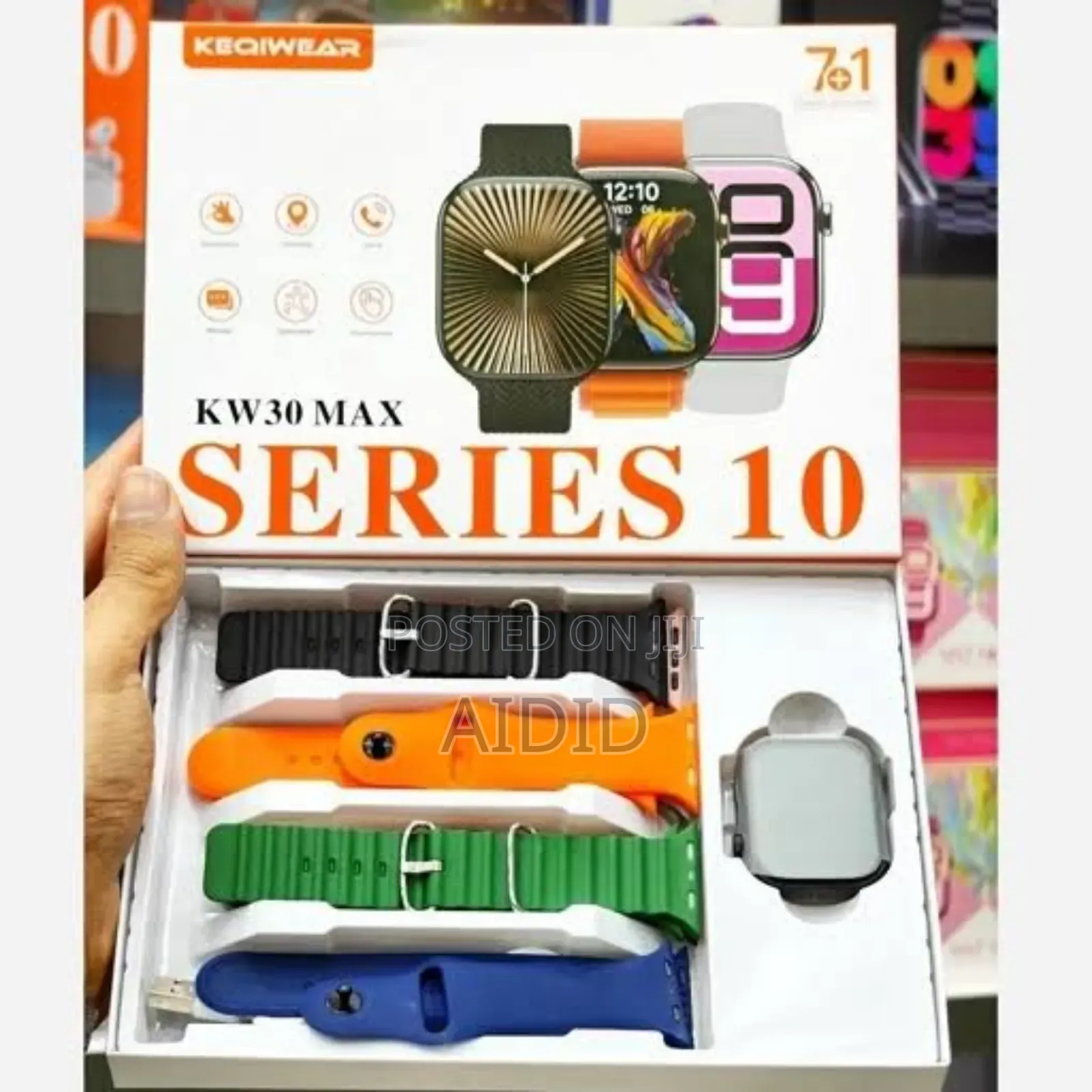 Kw30 Max With 7 Different Strap