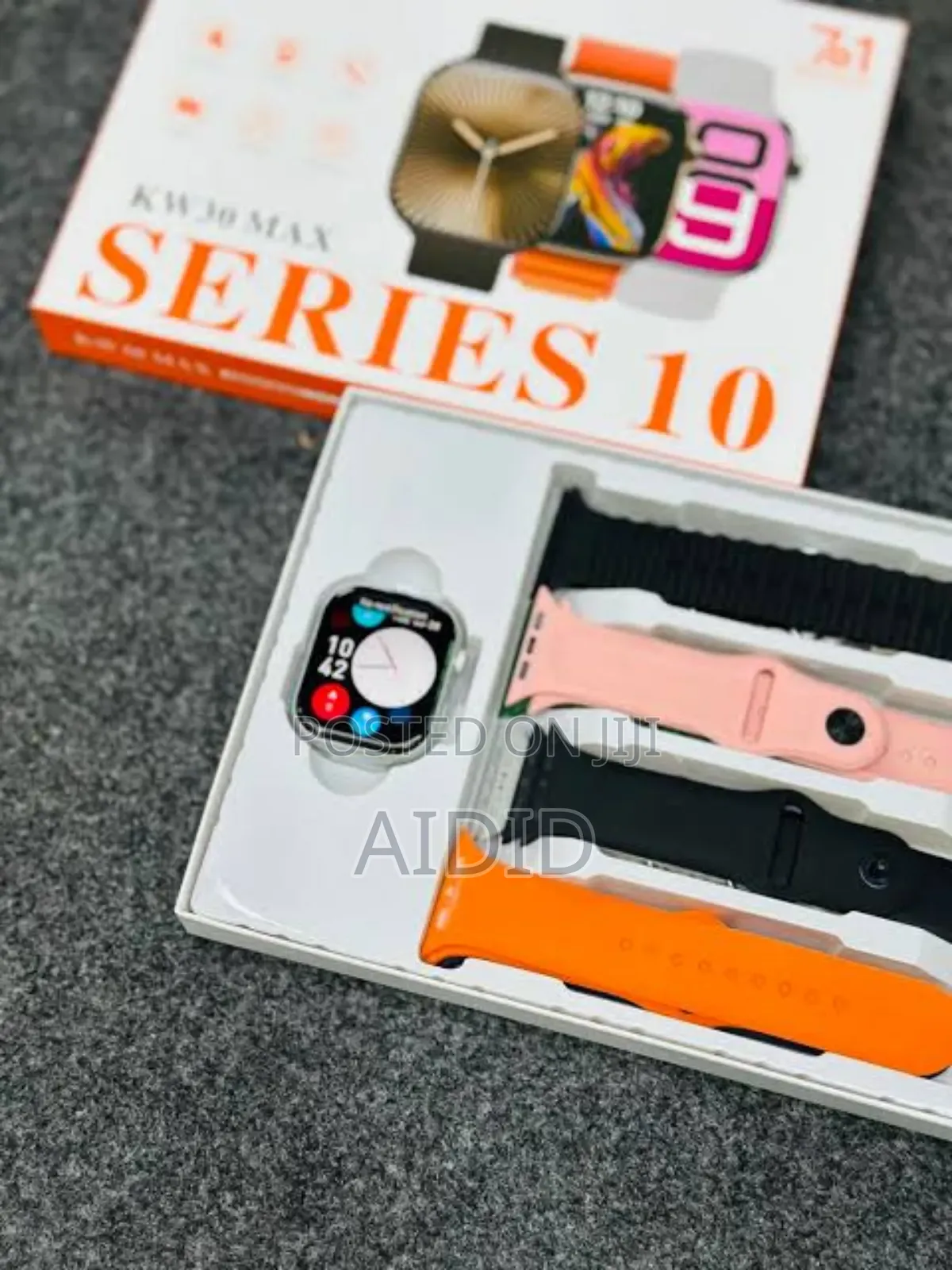 Kw30 Max With 7 Different Strap