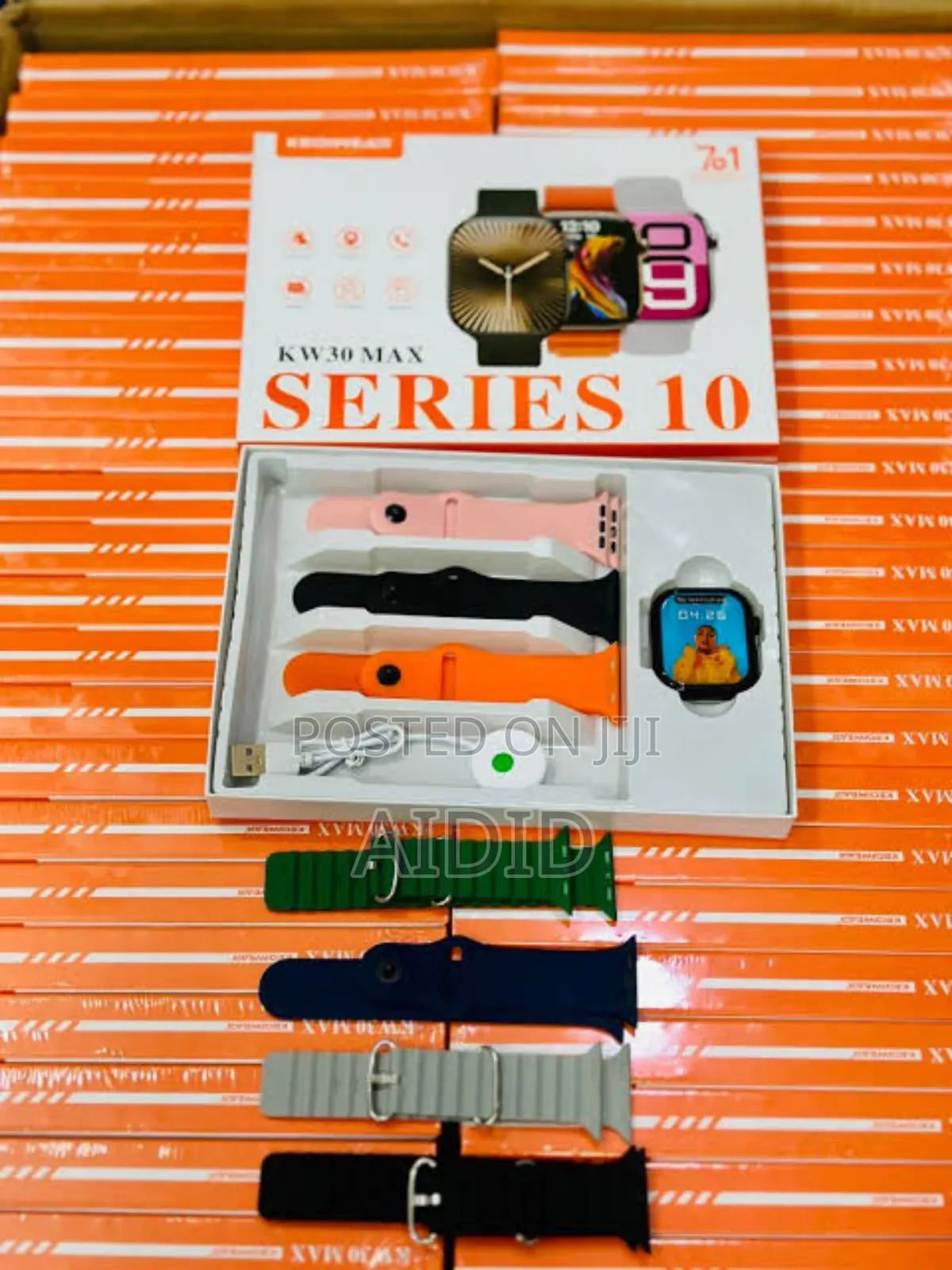 Kw30 Max With 7 Different Strap