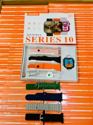 Kw30 Max With 7 Different Strap