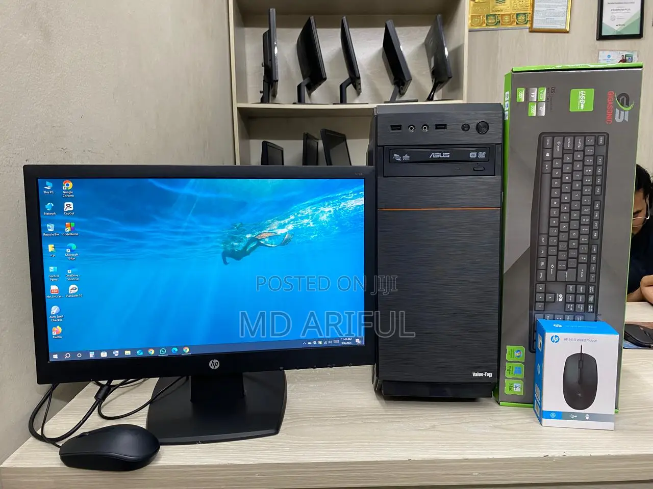 Desktop Computer 8GB Intel Core I5 SSD 256GB