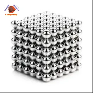 Photo - Set of Magnetic Balls, Also Known as Neocubes Used as a Puzzle.