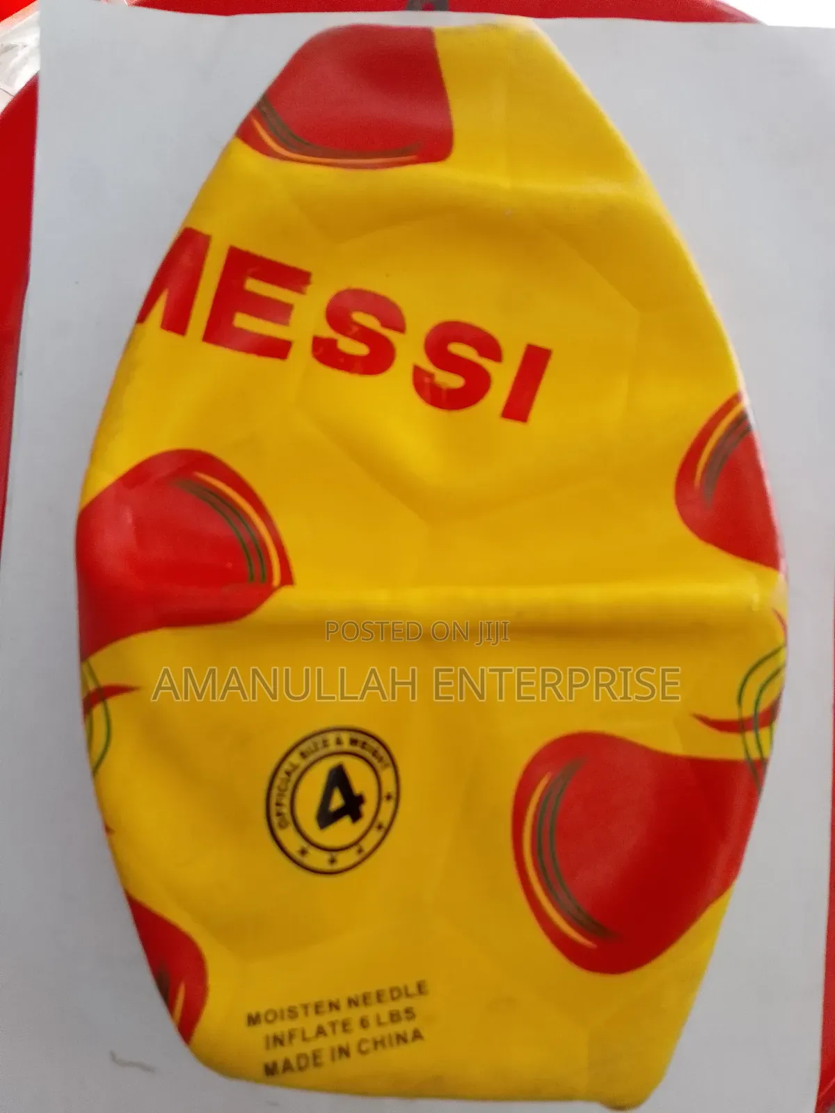 The Messi Football Size 4 Is Designed for Footballers.