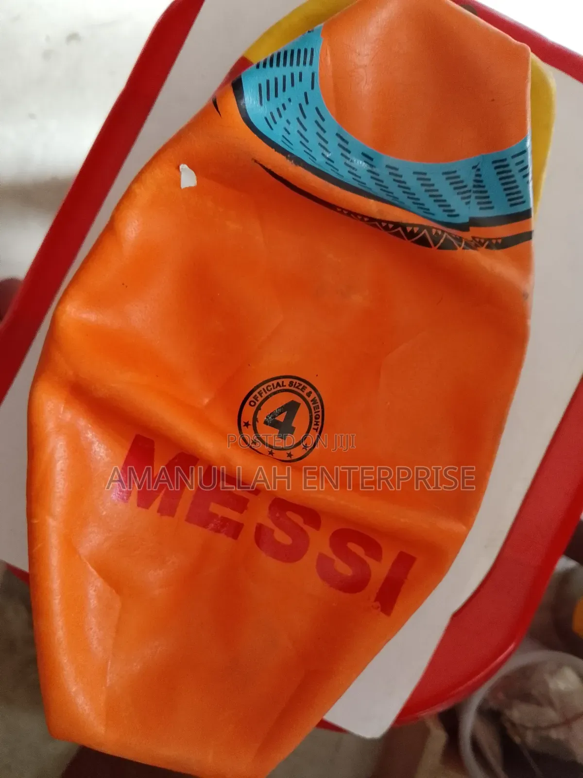 The Messi Football Size 4 Is Designed for Footballers.