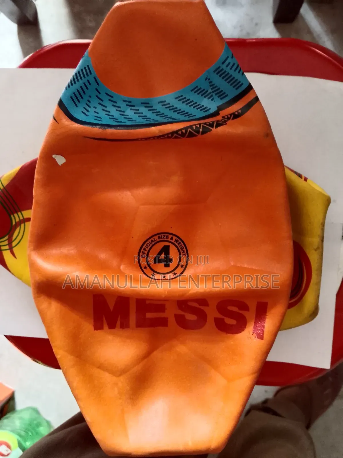 The Messi Football Size 4 Is Designed for Footballers.