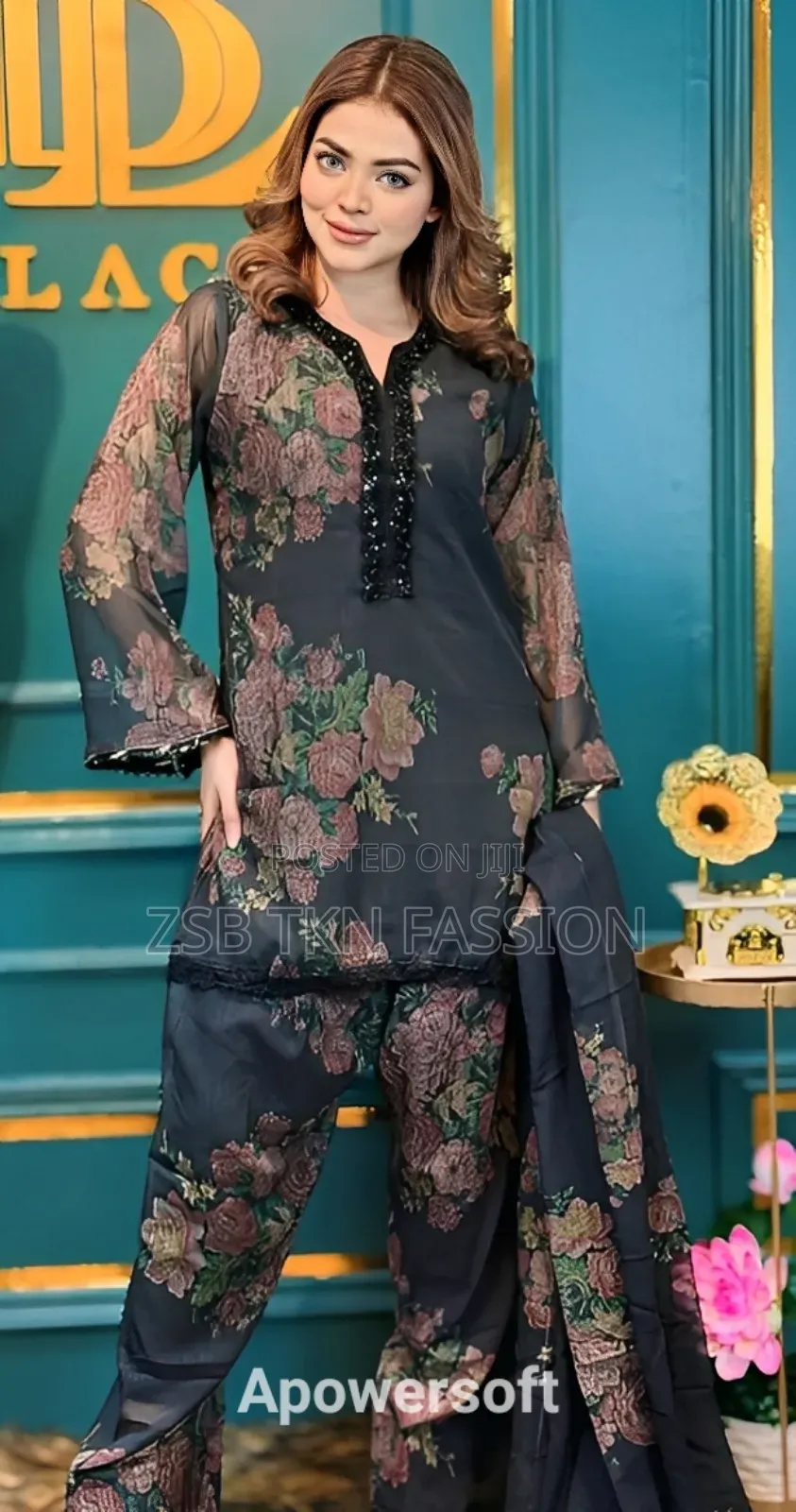 Pakistani Inspired Three Peace Fuff Duvdggc CHFGHFF JJJ