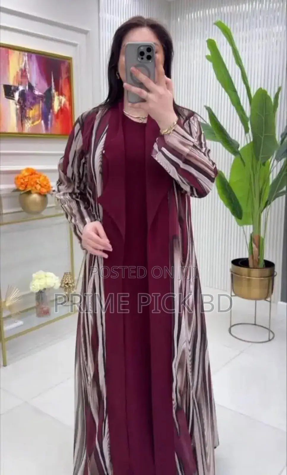 Digital Print Koti Borkha