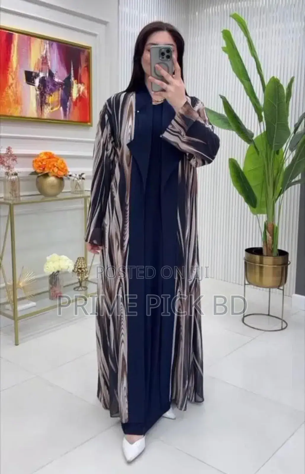 Digital Print Koti Borkha