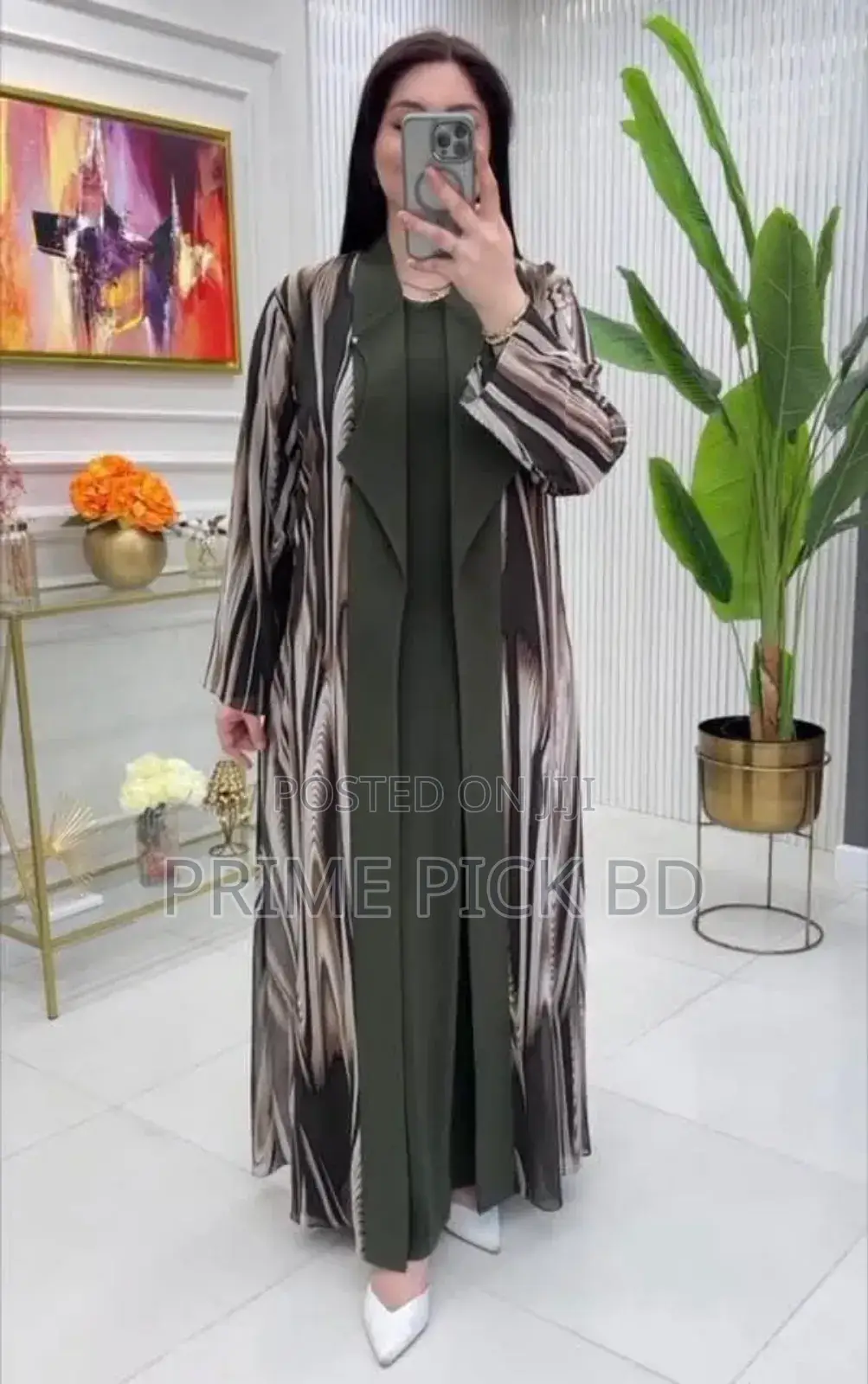 Digital Print Koti Borkha