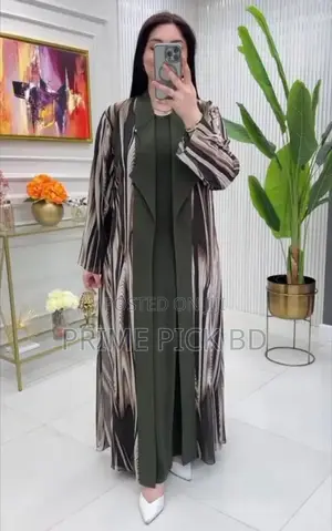 Digital Print Koti Borkha