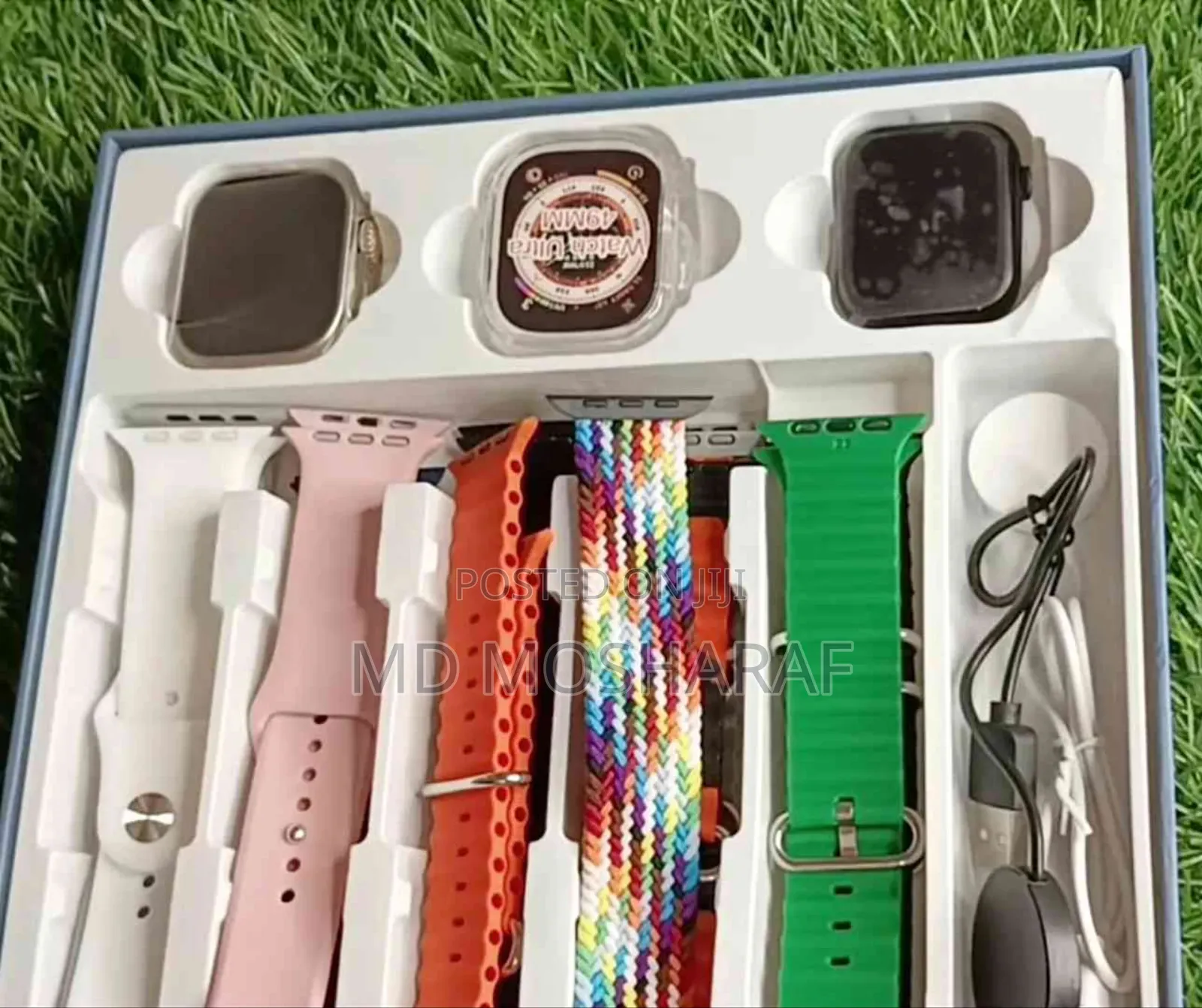 Couple Smart Watch Ultra Y90(2watch With 11 Belt)?