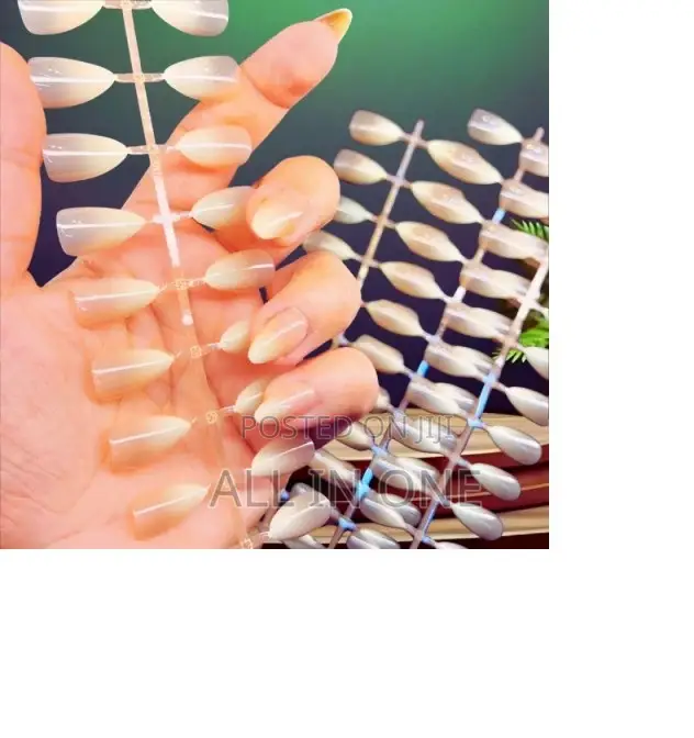 Artificial Press-on Nail Tips 5set 5 Colour