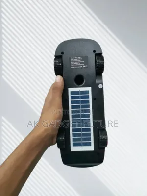 সোলার রিচার্জেবল পোর্টেবল স্পিকার (Model: JDK-P138)