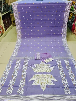 Half Silk Sharee With Blouse Piece