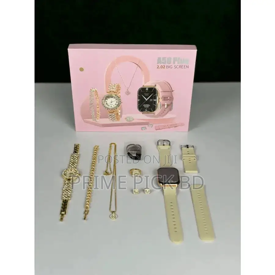 A58 Plus Smartwatch – 2.02” Led Touch Display, Long Battery