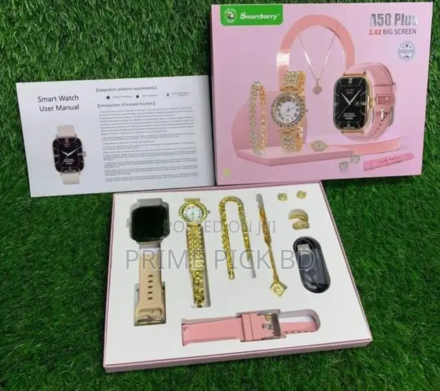 A58 Plus Smartwatch – 2.02” Led Touch Display, Long Battery