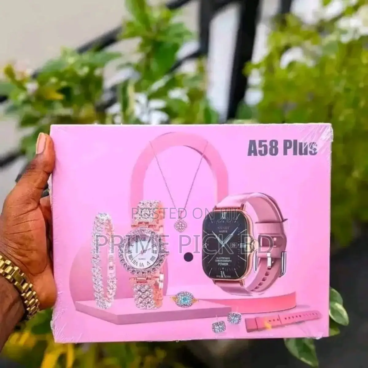 A58 Plus Smartwatch – 2.02” Led Touch Display, Long Battery