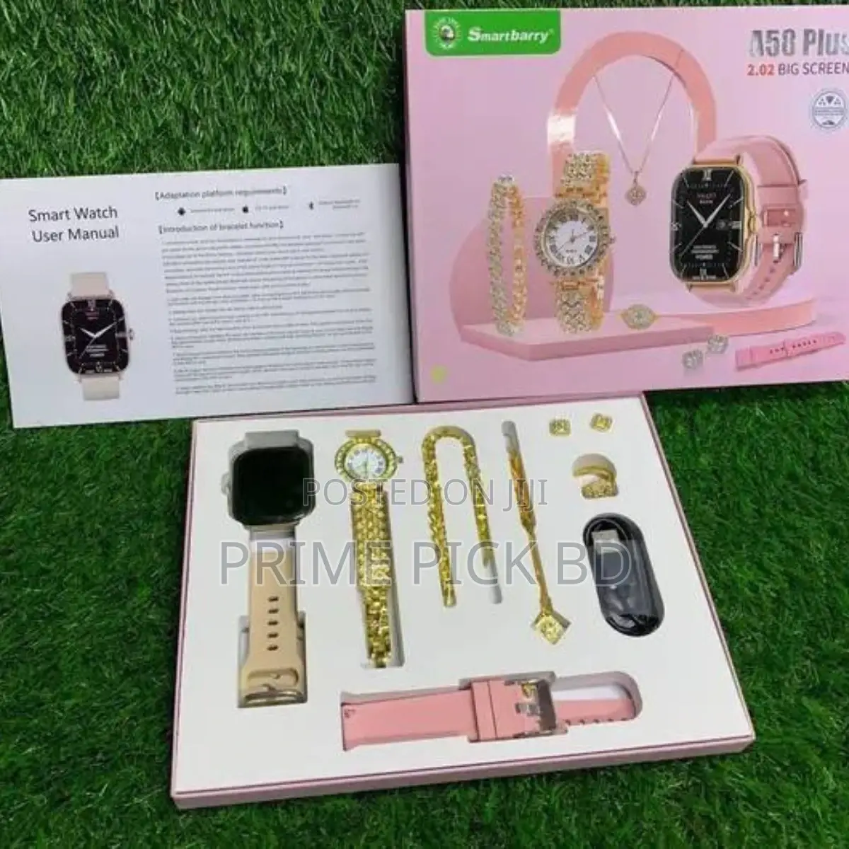 A58 Plus Smartwatch – 2.02” Led Touch Display, Long Battery