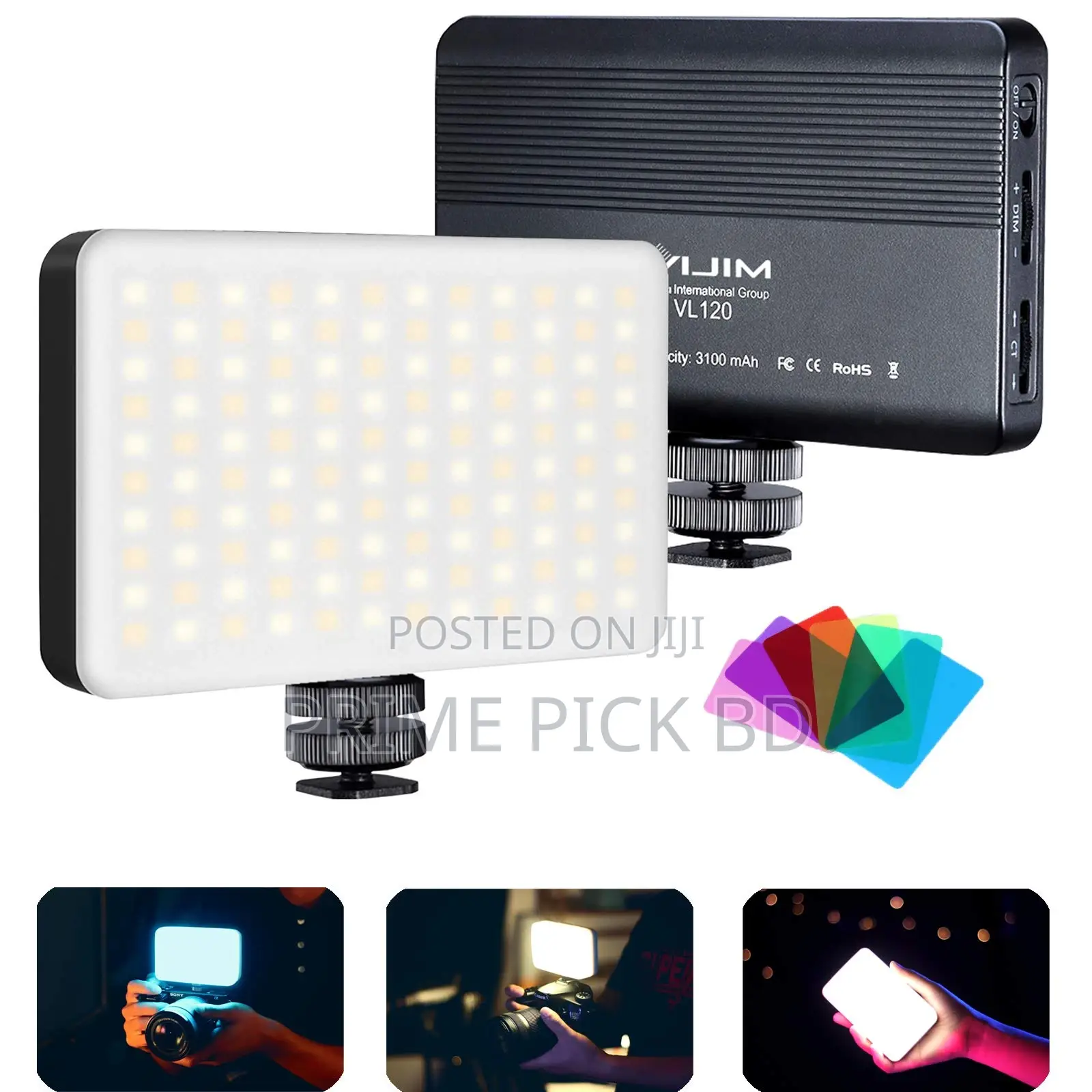 Ulanzi Vijim Vl120 Mini Led Video Light (Non-Rgb)