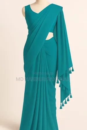 Photo - Elegant Weightless Georgette Saree 2