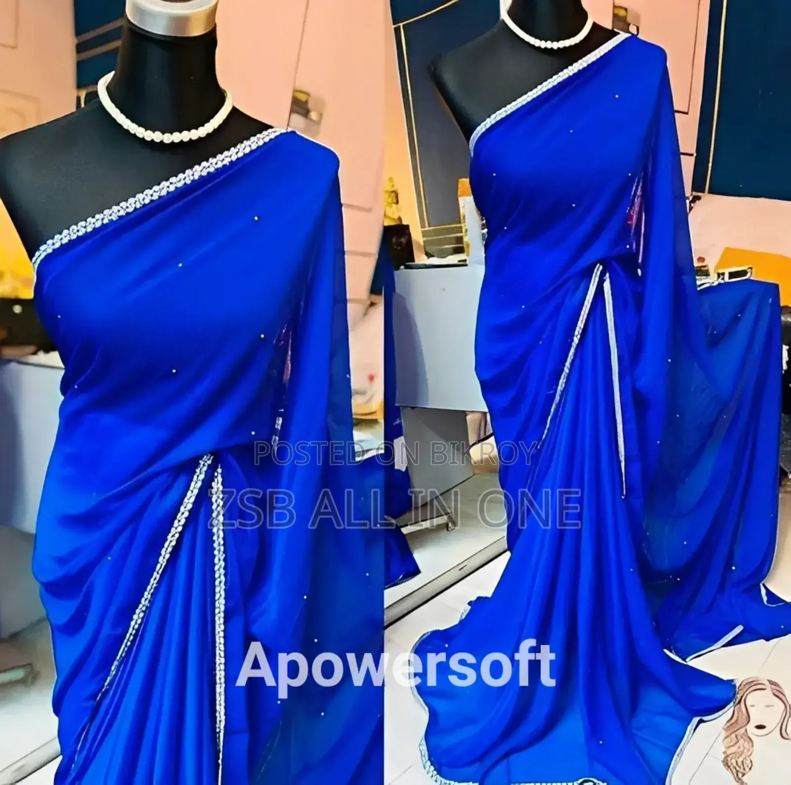 Soft Georgette Saree DJVFH HGNH