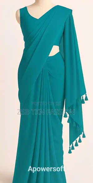 Elegant Weightless Georgette Saree HDHB FBCJG