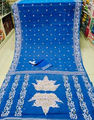 Photo - Half Silk Sharee With Blouse Piece XJCT Jxjgy Xnujh