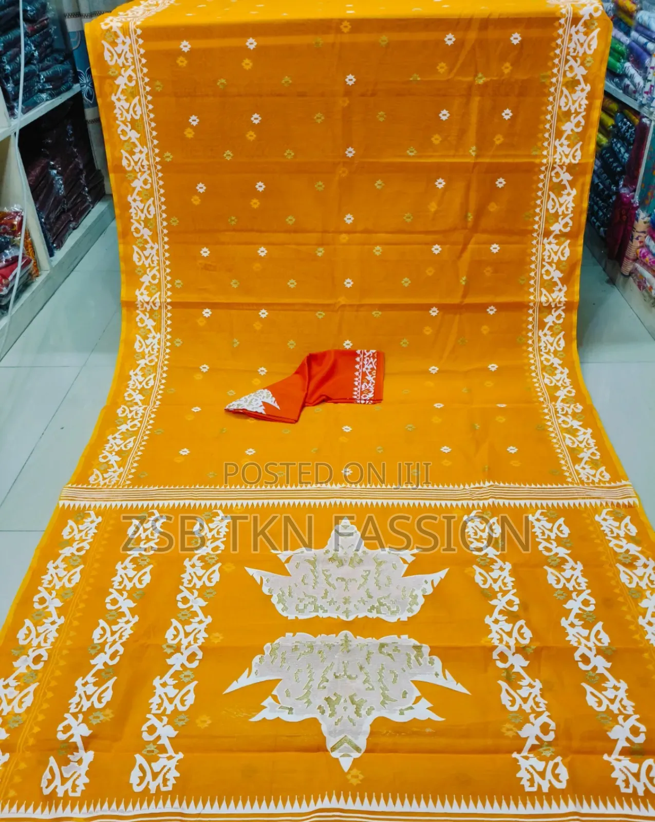 Half Silk Sharee With Blouse Piece XJCT Jxjgy Xnujh