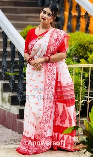 Digital Print Sharee With Blause PCS FJCGB FJCCJB DBVJ