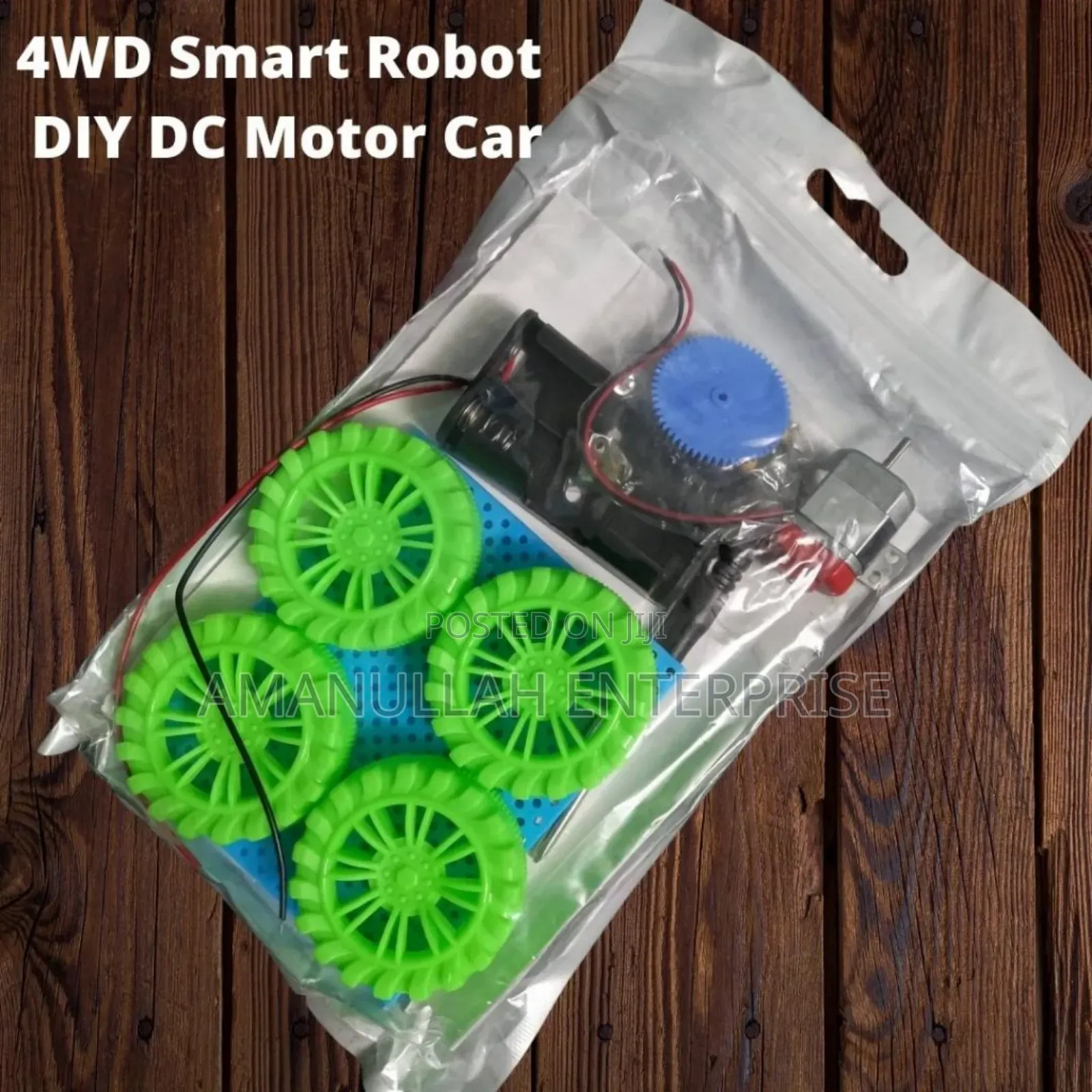 4wd Smart Robot Chassis Kit, Designed for Building Diy Robotic Cars.