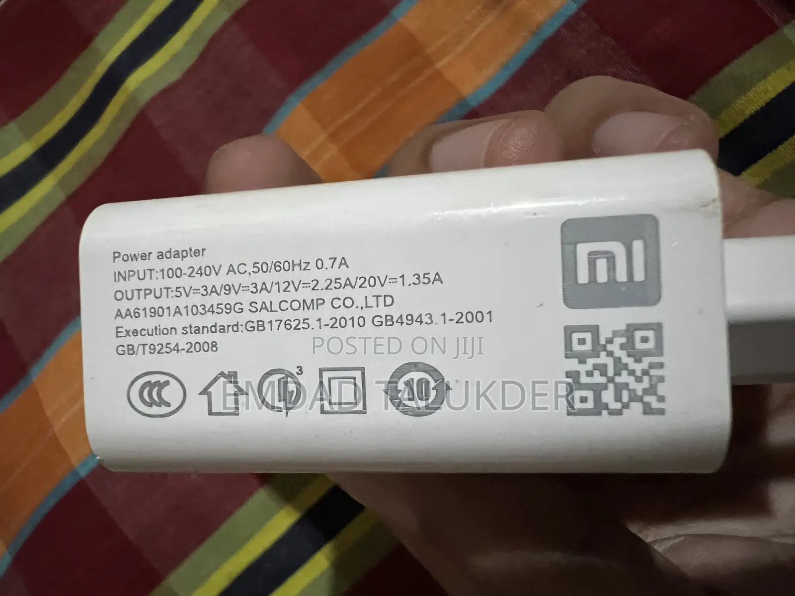 Mi 27watt Original Fast Adapter