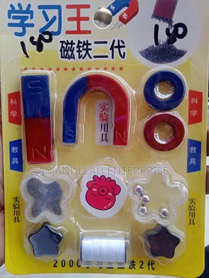 "Physics Science Magnets Set" or "Magnet Toy Kit," Designed for Work.