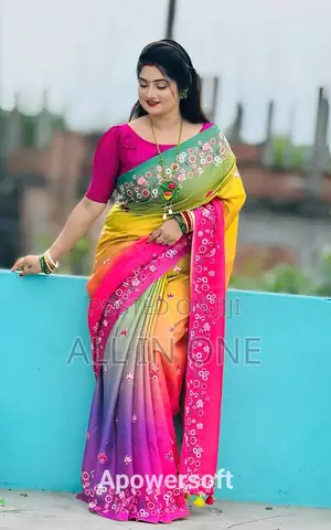 Photo - Stylish Cotton Share With Blause PCS Jdug FBCJJ Shviff Jcujh