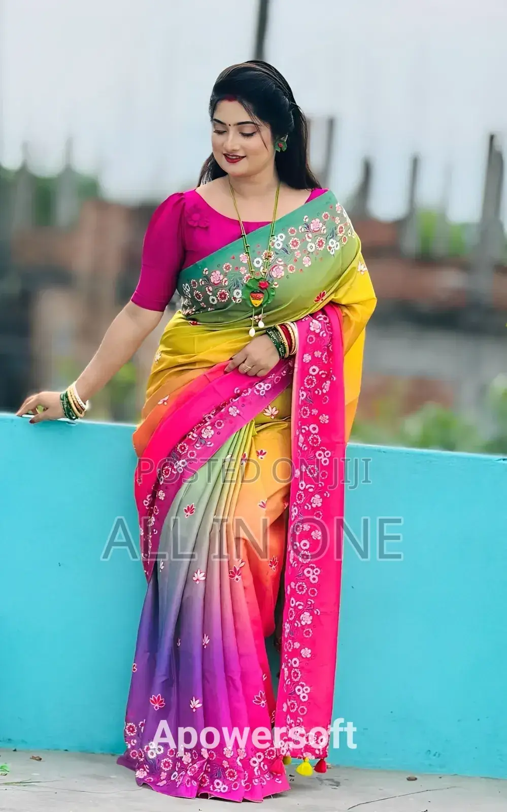 Stylish Cotton Share With Blause PCS Jdug FBCJJ Shviff Jcujh